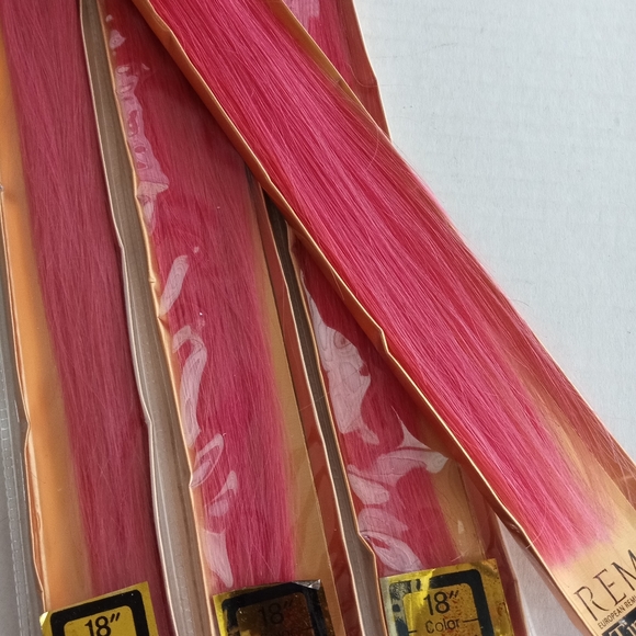 New 18" Light Pink Remy Itips Human Hair Extensions get length and fullness - Picture 8 of 13